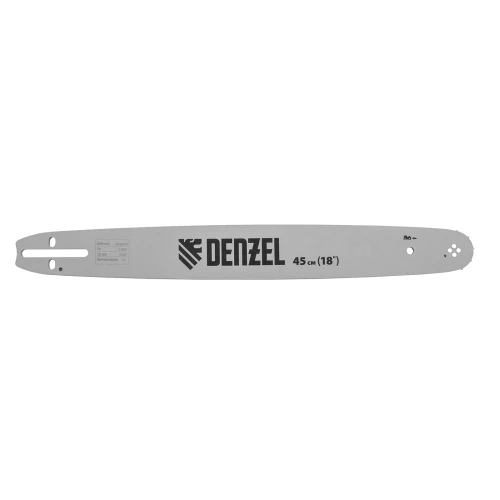 Шина для бензопилы DGS-5218, длина 45 см (18"), шаг 0.325", паз 1.5 мм, 72 звена Denzel 59802 — фото 2