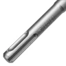 Бур по бетону, цельная крестовая пластина, 12x165 мм, SDS PLUS Denzel 705315 — фото 4