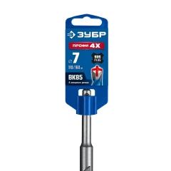 SDS-plus бур, ПРОФИ-4Х 7x160 мм, ЗУБР 29313-160-07