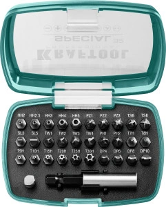 Набор специальных бит, с адаптером 32 шт, KRAFTOOL Special-32 2610-H32