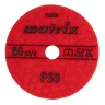Алмазный гибкий шлифовальный круг, 100 мм, P50, сухое шлифование, 5 шт. Matrix 73500 — фото 2