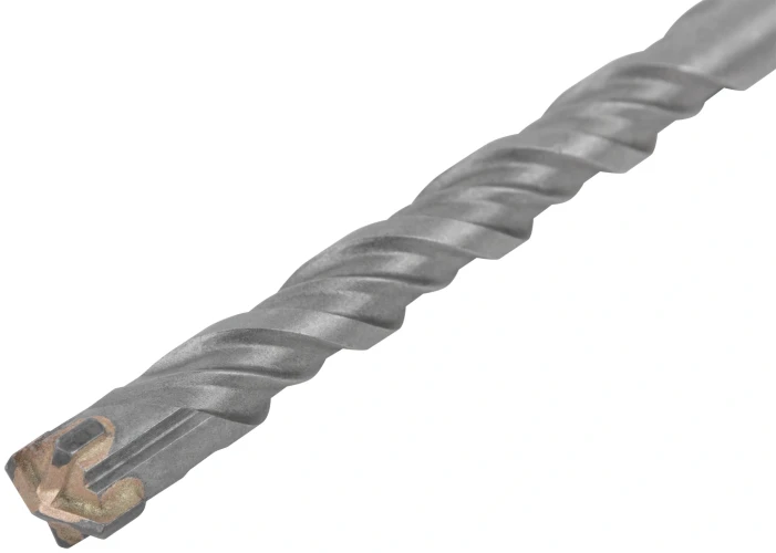 Бур по бетону SDS-PLUS, крестообразная вставка, двойная спираль, 12 х 160 мм FIT 33068 — фото 5