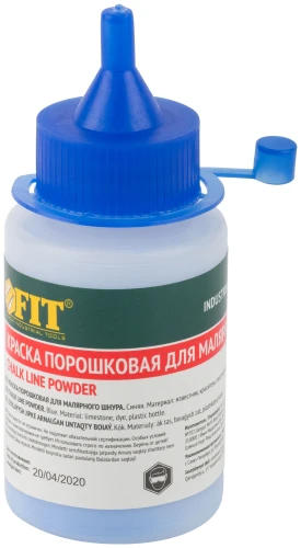 Краска разметочная для ударного шнура, 50 гр. синяя FIT 4695 — фото 1
