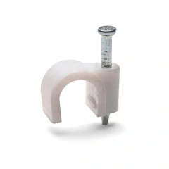 Скоба пластиковая СПК 4 (50шт) Fortisflex 49457