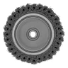 Щетка для УШМ Heavy Duty, 125 мм, М14, "чашка", крученая проволока 0.5 мм Matrix 74674 — фото 4