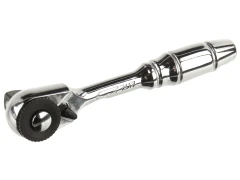 Ключ трещотка 1/4" 72 зуба 85мм d=16мм с мини-головкой JTC-7417