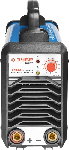 Сварочный аппарат инверторный, 190 А, MMA/TIG LIFT, макс. электрод O 4.0 мм, ЗУБР ММА ЗАС-Т3-190 — фото 3