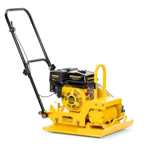 Виброплита бензиновая (PRO 107кг16кН58,5*50см35см4,8кВт) Champion PC1050FT — фото 2