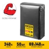 Строительные мусорные мешки, 240 л, 50 шт, черные, особопрочные, STAYER HEAVY DUTY 39154-240 — фото 2
