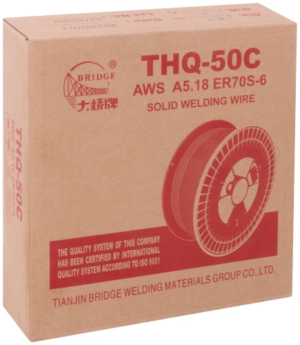 Проволока сварочная омедненная THQ-50C "Bridge" 0,8 мм (катушка 5 кг) 81736 — фото 3