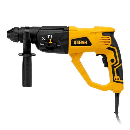 Перфоратор электрический RH-1050-26, SDS-plus, 1050 Вт, 3.2 Дж, 3 плюс 1 режим Denzel 26608 — фото 5