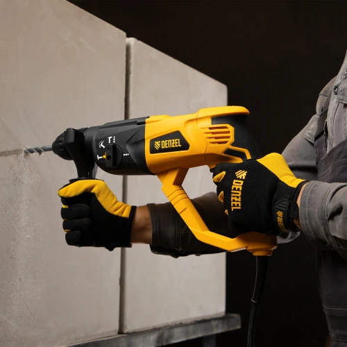 Перфоратор электрический RH-1050-26, SDS-plus, 1050 Вт, 3.2 Дж, 3 плюс 1 режим Denzel 26608 — фото 17