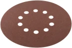 Круги шлифовальные с отверстиями (липучка), алюминий-оксидные, 225 мм, 5 шт. Р 60 FIT 39893 — фото 6