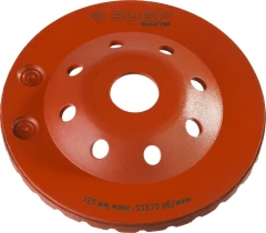 Двухрядная алмазная шлифовальная чашка, d 125 мм, ЗУБР 33376-125