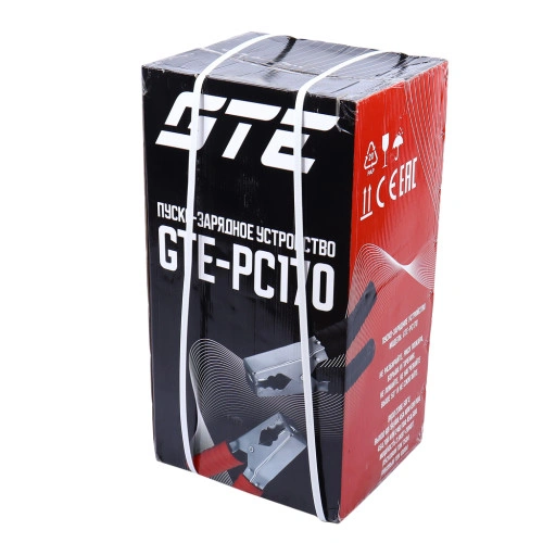 Устройство пуско-зарядное 6-12-24V/60-750Ач/1000А передвижное GTE-PC170 — фото 4