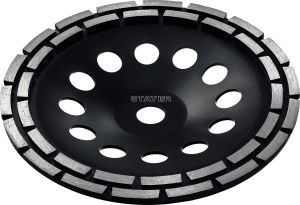 Двухрядная алмазная шлифовальная чашка, d 230 мм, STAYER Double 33381-230_z02
