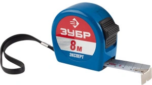 Ударопрочная рулетка, 8 м х 25 мм, ЗУБР Alu+ 34058-08-25