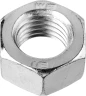 Шестигранная гайка, кл. пр. 6, M5, цинк, 45 шт, ЗУБР ГОСТ ISO 4032-2014 303556-05 — фото 1
