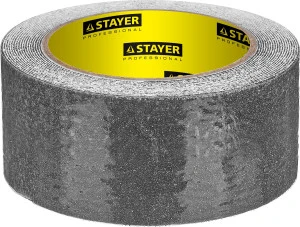 Противоскользящая клейкая лента, 50 мм, 5 м, черная, STAYER 12270-50-05