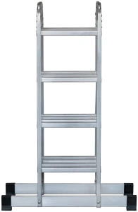 Лестница-трансформер алюминиевая, 4 секции х 4 ступени, вес 13,2 кг FIT 65450