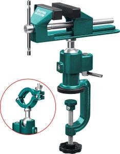 Шарнирно-поворотные тиски, 75 мм, KRAFTOOL Precision 32711-75