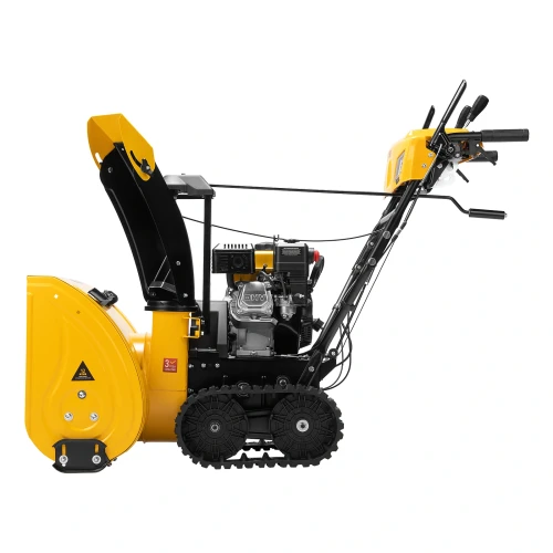Бензиновая снегоуборочная машина SBM 610DT PRO, 212cc, гусеницы, эл.старт, блок. дифф. Denzel 97657 — фото 4