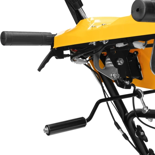 Бензиновая снегоуборочная машина SBM 610DT PRO, 212cc, гусеницы, эл.старт, блок. дифф. Denzel 97657 — фото 11