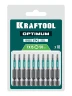 Биты, 50 мм, 10 шт, KRAFTOOL OPTIMUM TX 15 26126-15-50-10 — фото 2