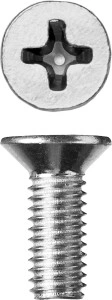 Винт с потайной головкой, кл. пр. 4.8, M6 х 16 мм, цинк, 5 кг, ЗУБР DIN 965 303110-06-016