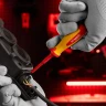Отвертка Insulated, PH0 x 75 мм, CrMo, до 1000 В, двухкомпонентная рукоятка Matrix 12924 — фото 10