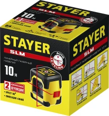 Лазерный нивелир, 10 м, STAYER 34961