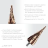 Сверло ступенчатое, КОБАЛЬТ 4-39мм, 14 ступеней, винтовая проточка, ЗУБР 29674-4-39-14 — фото 4