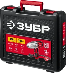 Ударный гайковерт, 300 Н·м, 350 Вт, кейс, ЗУБР ГС-300 К