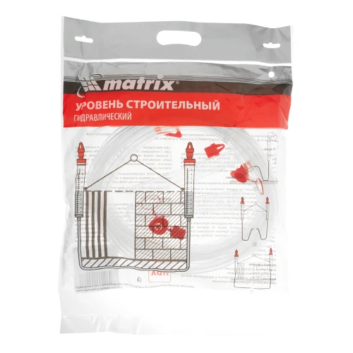 Гидроуровень,удлиненная колба, рельефная градуировка, 10м Matrix 37092 — фото 6