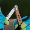 Нож садовый складной, копулировочный, 173 мм, деревянная рукоятка, Palisad 79002 — фото 11
