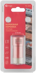 Коронка алмазная универсальная для УШМ Special 25 х 15 х М14 х 60 мм CUTOP 70-504