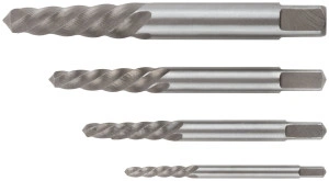 Набор экстракторов, быстрорежущая HSS сталь, 4 шт. FIT 36448