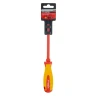 Отвертка Insulated, SL5.5 x 125 мм, CrMo, до 1000 В, двухкомпонентная рукоятка Matrix 12918 — фото 5