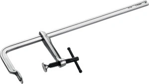 Цельнокованая струбцина, F, 500 х 120 мм, ЗУБР КС-500/120 32157-120-500