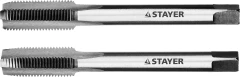 Комплект метчиков, M10 х 1.0 2 шт, STAYER 28025-10-1.0-H2