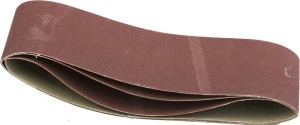 Для ЛШМ, 100х610 мм, P180, лента шлифовальная MASTER, 3 шт., STAYER 35443-180