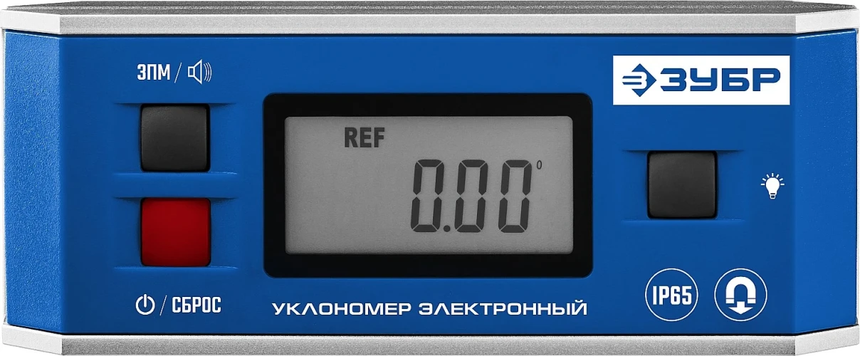 Электронный уровень-уклономер, 0 - 90°, ±0.05°, ЗУБР МИНИ 34745_z01 — фото 6