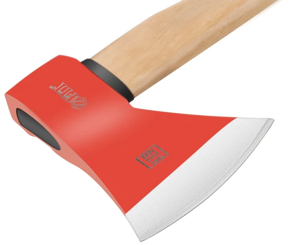 Топор кованая усиленная сталь, деревянная длинная ручка 1250 гр. FIT 46112 — фото 5