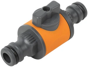 Переходник двухкомпонентный с запорным клапаном FIT 77756