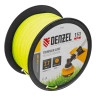 Леска для триммера круглая, 2,7мм х 151м, на DIN катушке FLEX CORD, Denzel 96281 — фото 1