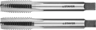 Комплект метчиков, 2 шт, STAYER M12 х 1.5 28025-12-1.5-H2 — фото 1