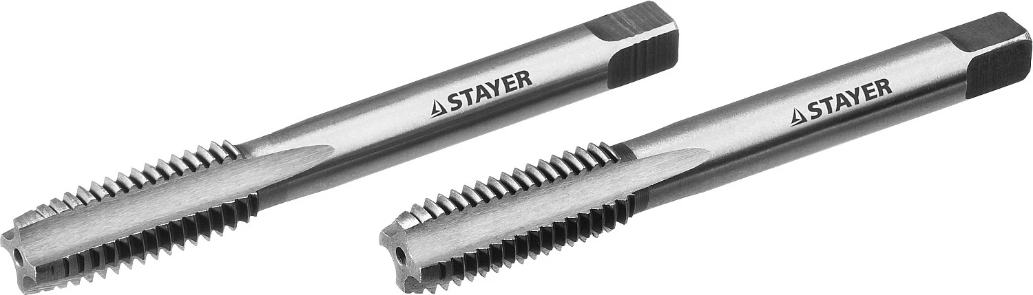 Комплект метчиков, 2 шт, STAYER M12 х 1.5 28025-12-1.5-H2 — фото 3
