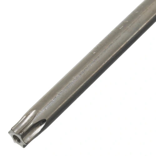 Набор ключей имбусовых Tamper-Torx, 9 шт: ТТ10-ТТ50.45x, закаленные, удлиненные, никель Сибртех 12322 — фото 7