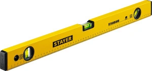 Уровень, 600 мм, с линейкой, STAYER STANDARD 3460-060_z04