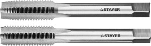 Комплект метчиков, 2 шт, STAYER M12 х 1.75 28025-12-1.75-H2